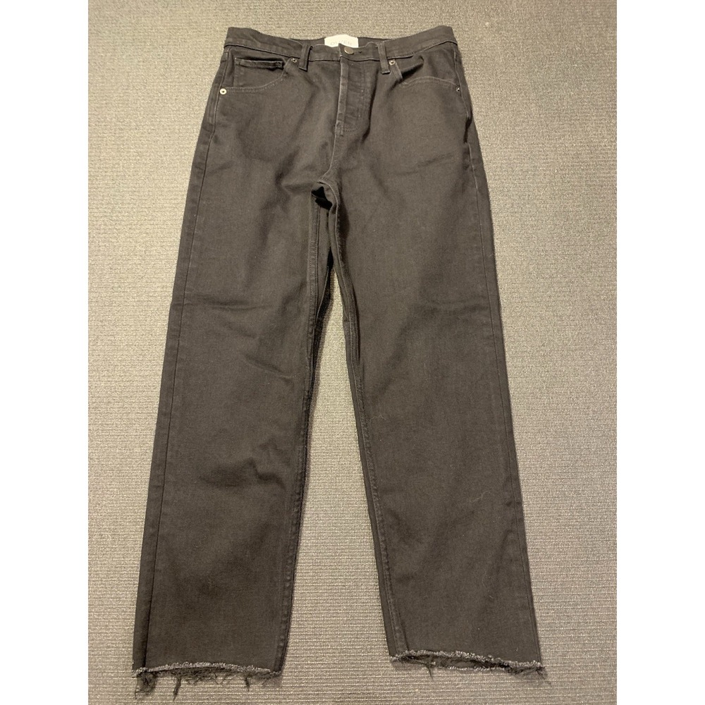 DU/ER Men's Relaxed Raw Hem MFLR2001 Altered Hem Length Size 29 5 Button Stretch